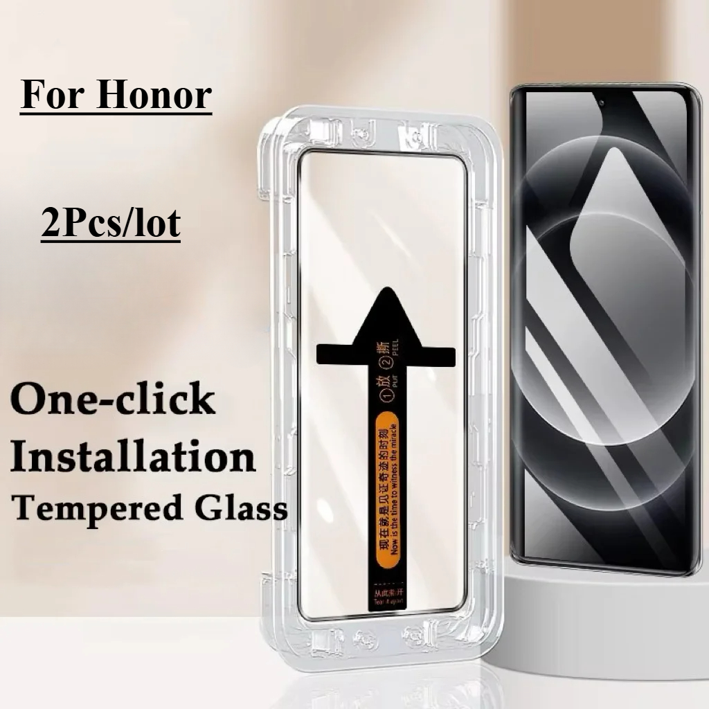 Screen Alignment Tool - 2 stuks screenprotector voor Honor Magic