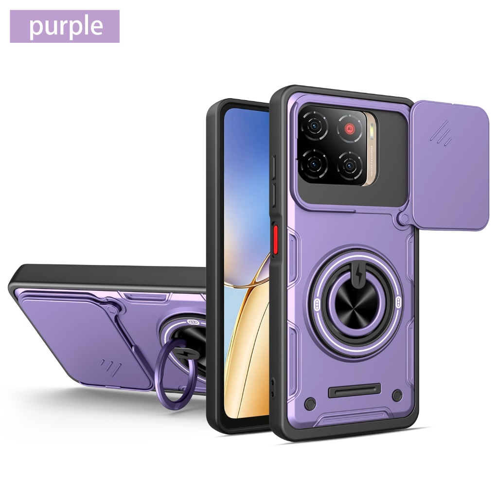 Camera Lens Protector - Schuifbare camerabeschermer 360° ° Ringhouder Stand