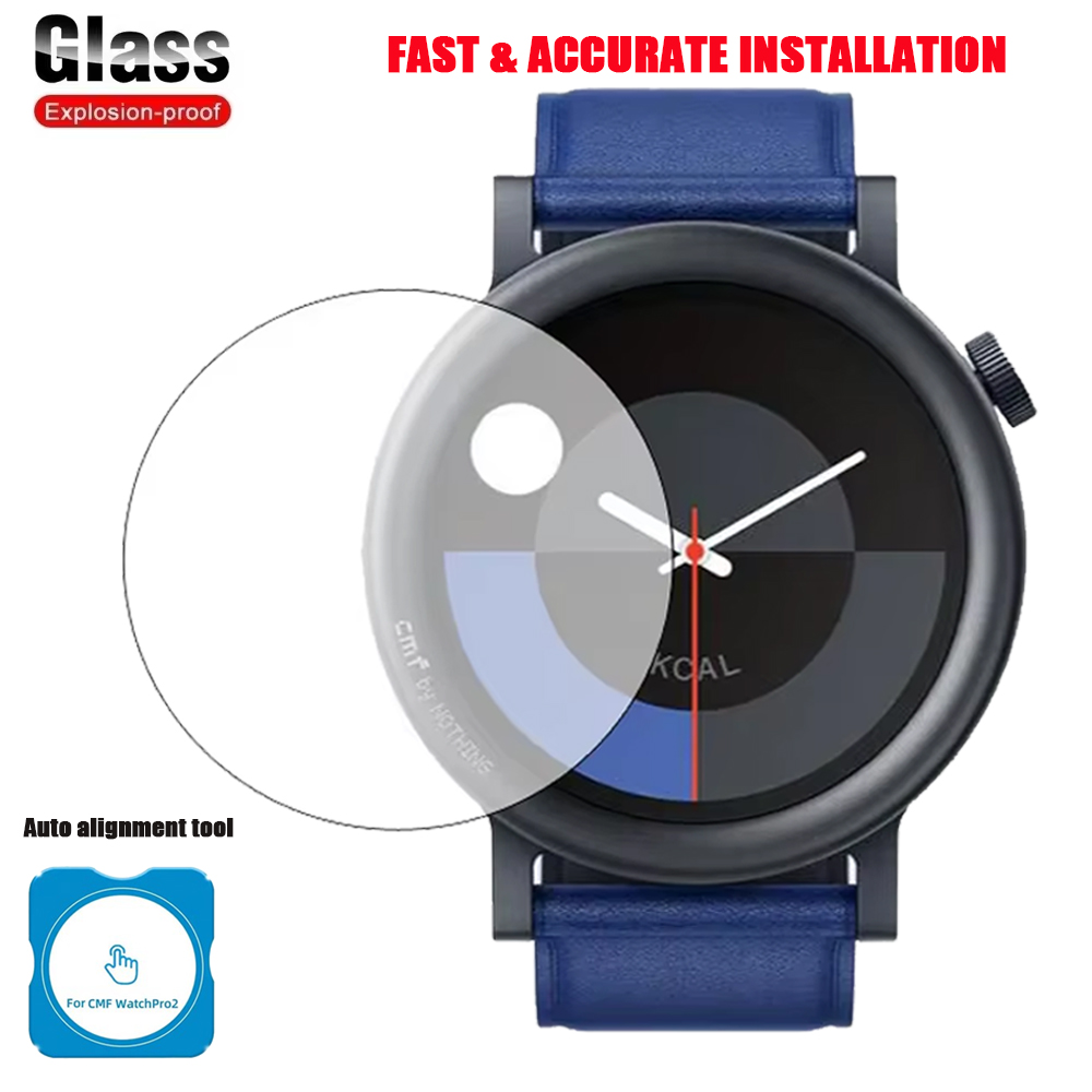 Glass Protector Auto - Gehard glas voor CMF Watch Pro