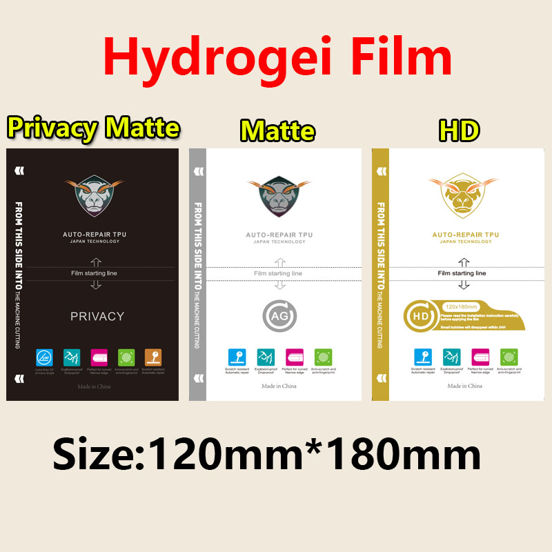Flexible Tpu Film - 50 STKS HD MATTE Privacy Frosted