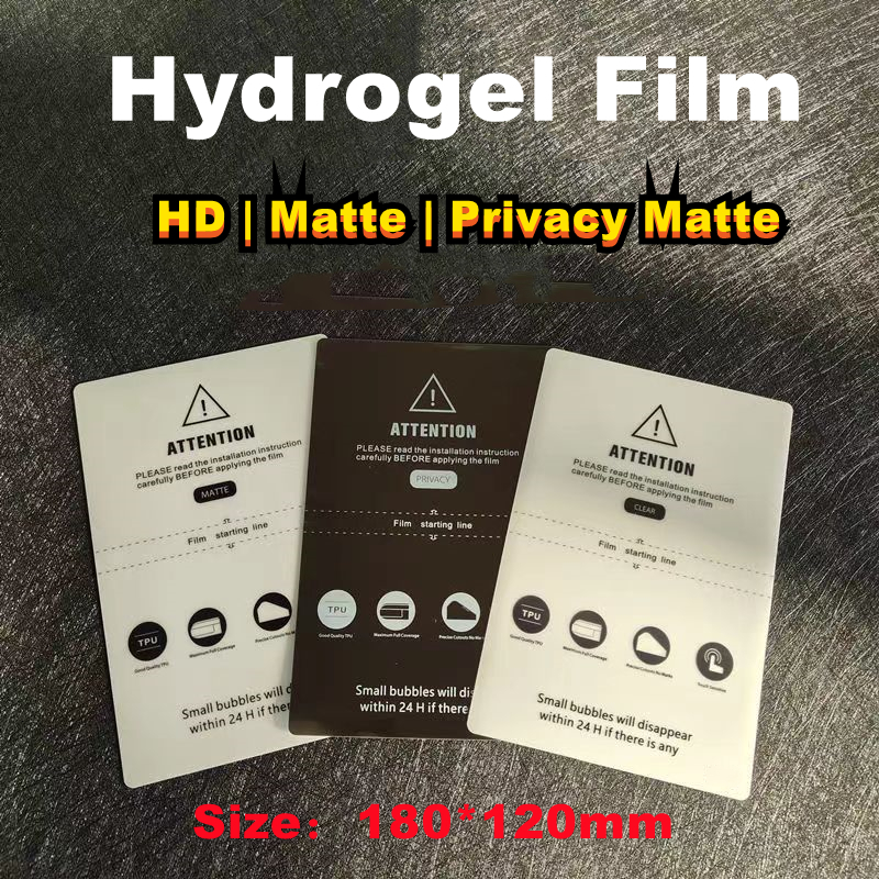 Screen Protector Cutter - 50 STKS HD MATTE Privacy Frosted