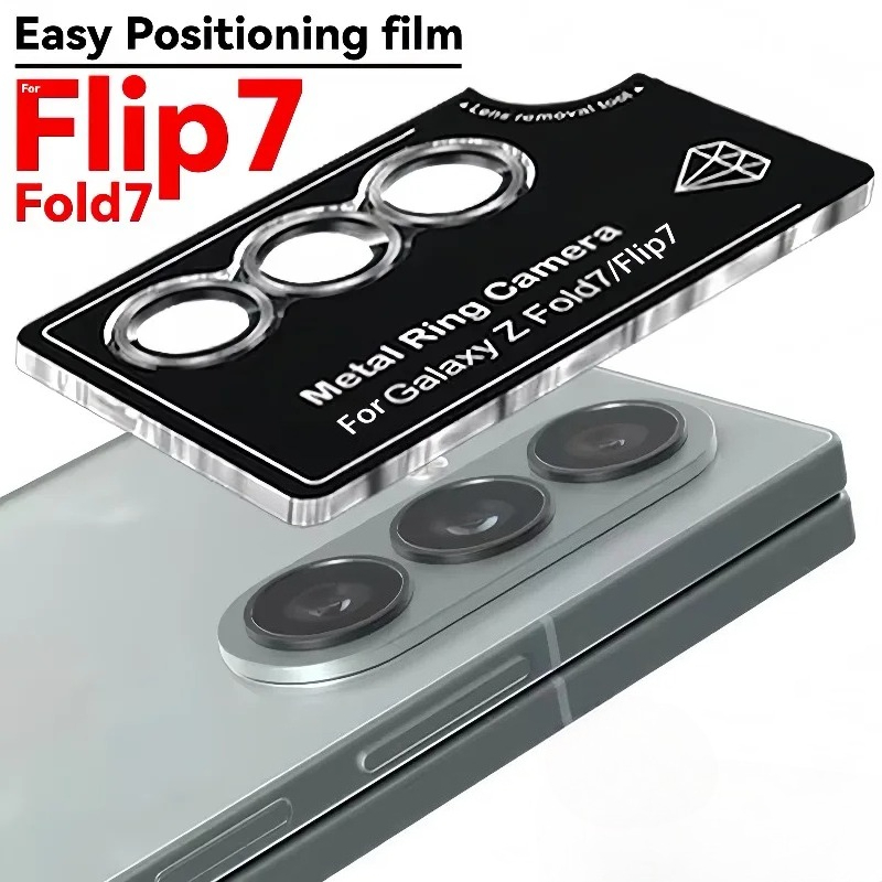 Tempered Glass Screen 9H - Voor Samsung Z Fold 7 Camera