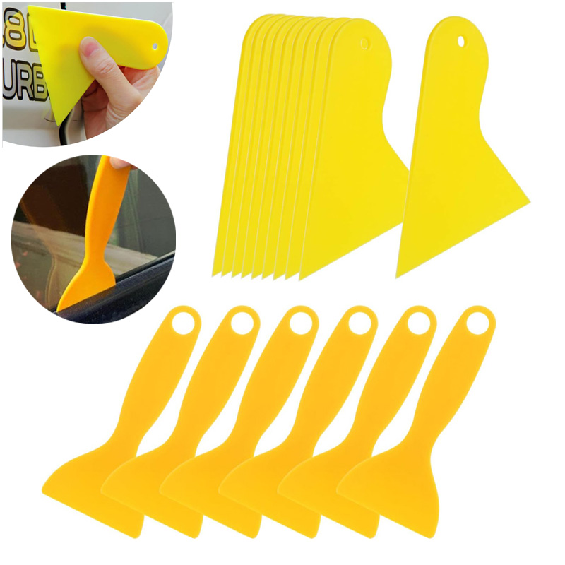 Air Bubble Remover - 6/12 Stuks Plastic Schraper Auto Auto