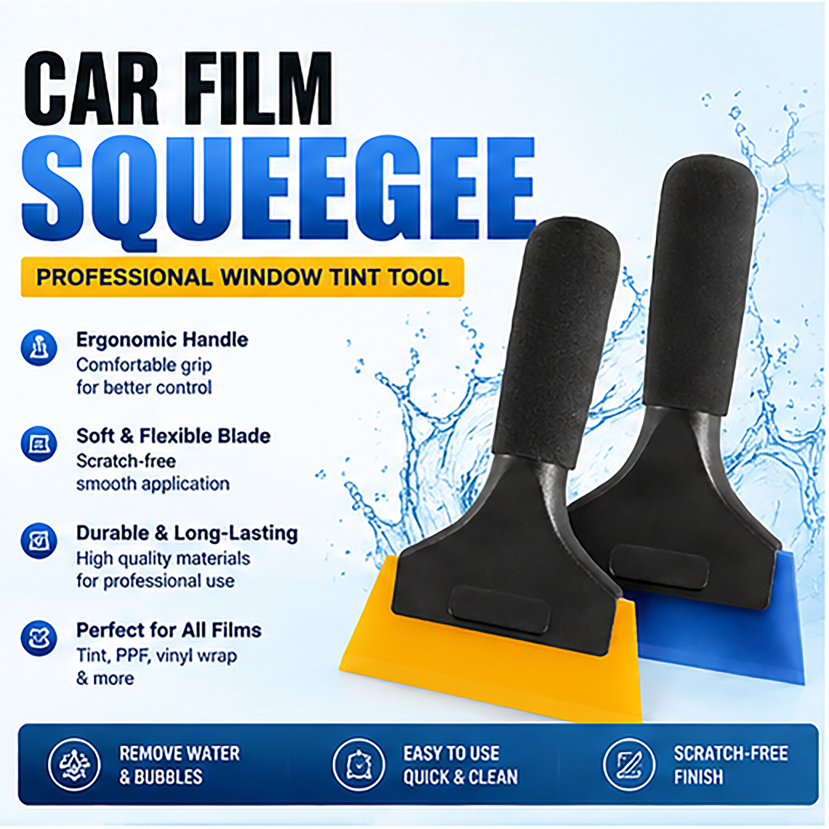 Air Bubble Remover - Auto anti-kras vinyl wrap rakel voor