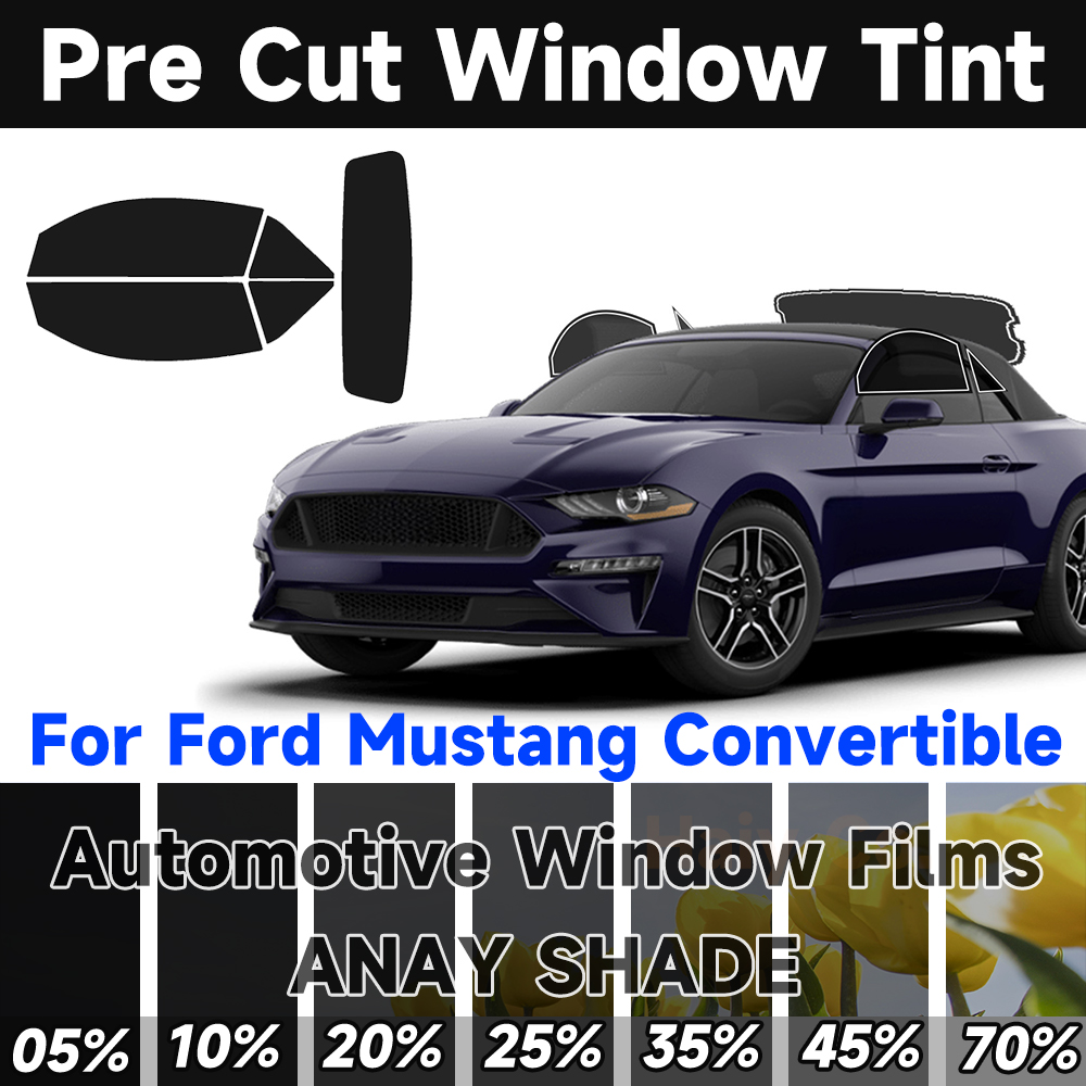 Glass Protector Auto - Voorgesneden raamtint voor Ford Mustang Convertible