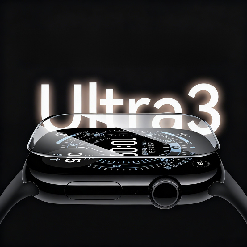 Glass Protector Auto - Screenprotector voor Apple Watch Ultra 3