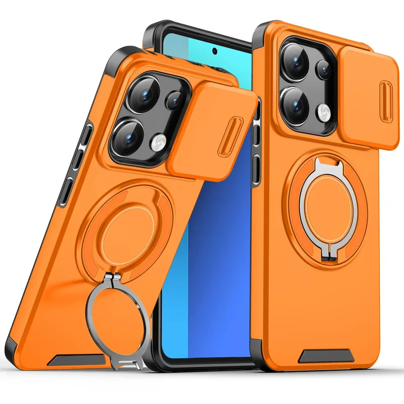 Camera Lens Protector - Stootvaste magnetische beugelhoes voor Xiaomi Redmi