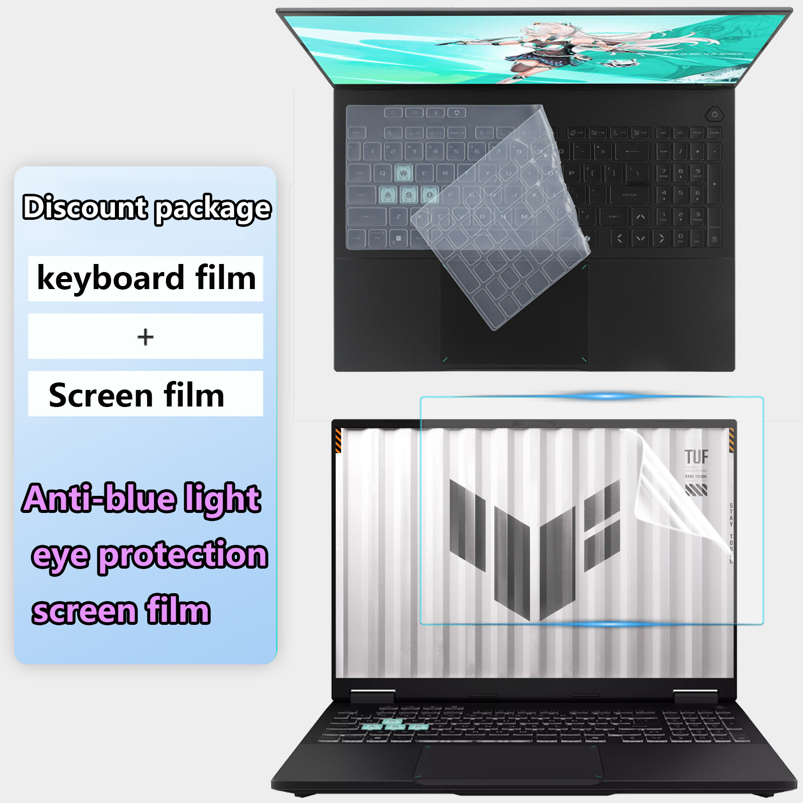 Matte Anti Glare Screen - Voor 18 inch ASUS TUF Gaming