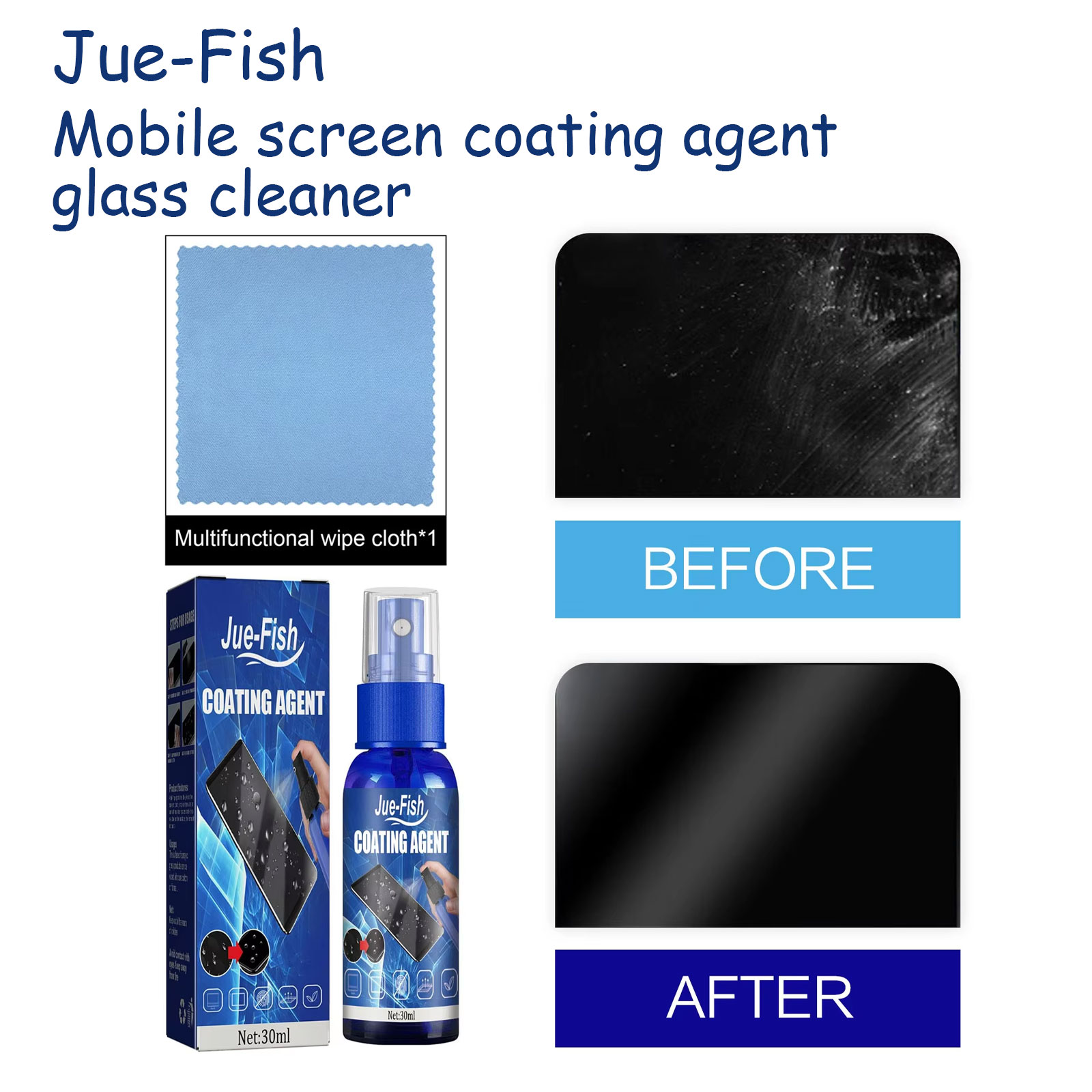 Oleophobic Coating Spray - Vloeibare schermbeschermer Sprayscherm Hydrofobe coating Beschermfolie