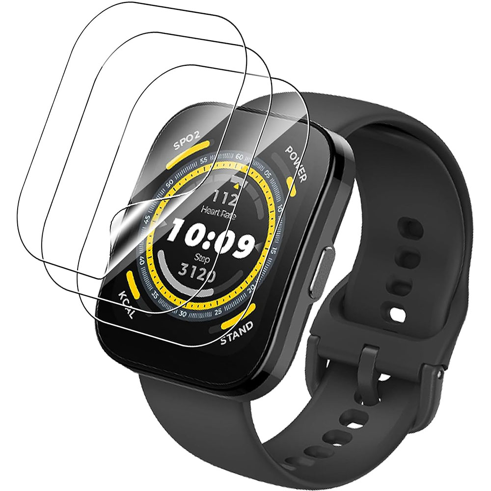 Smartwatch Screen Film - 3 STKS Clear HD Film Screen