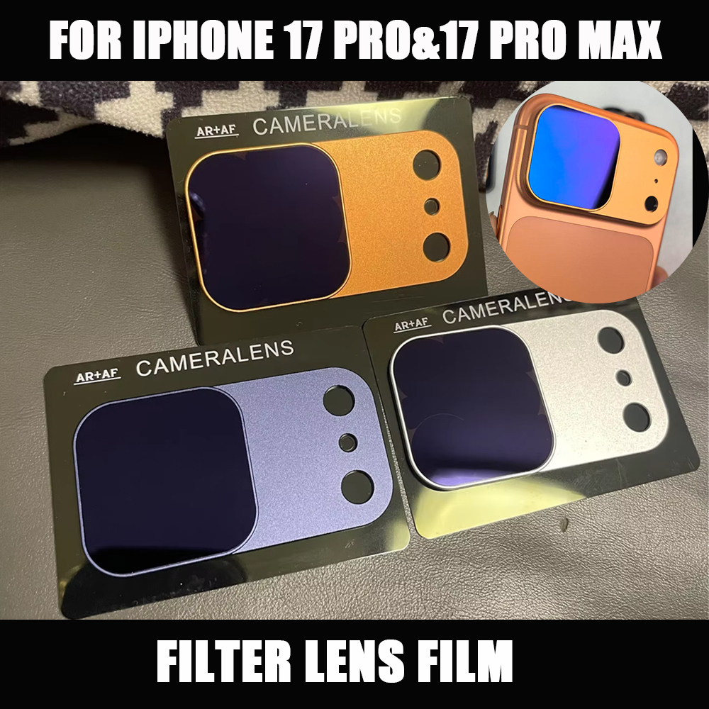 Camera Lens Protector - Anti-blootstellingsfilter voor iPhone 17 Pro/Pro Max