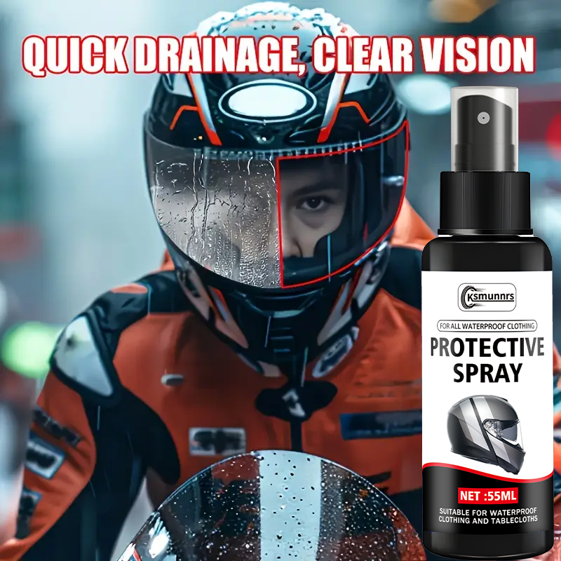 Nano Liquid Coating - Motorhelm en auto-anticondensspray: duurzame nano-coating, verbetert