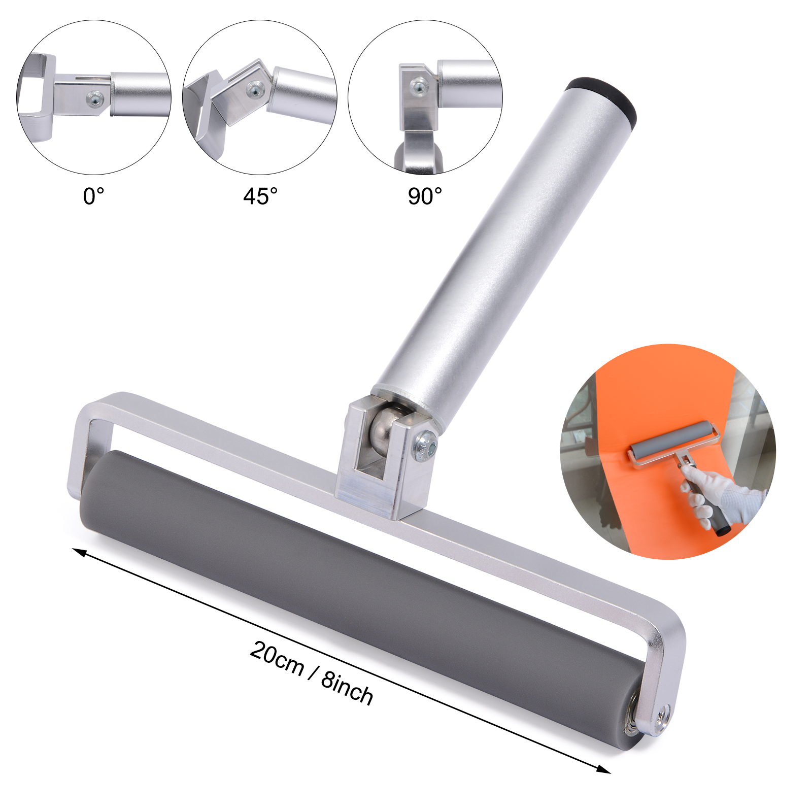 Air Bubble Remover - EHDIS 8 Inch Wrap Film Roller