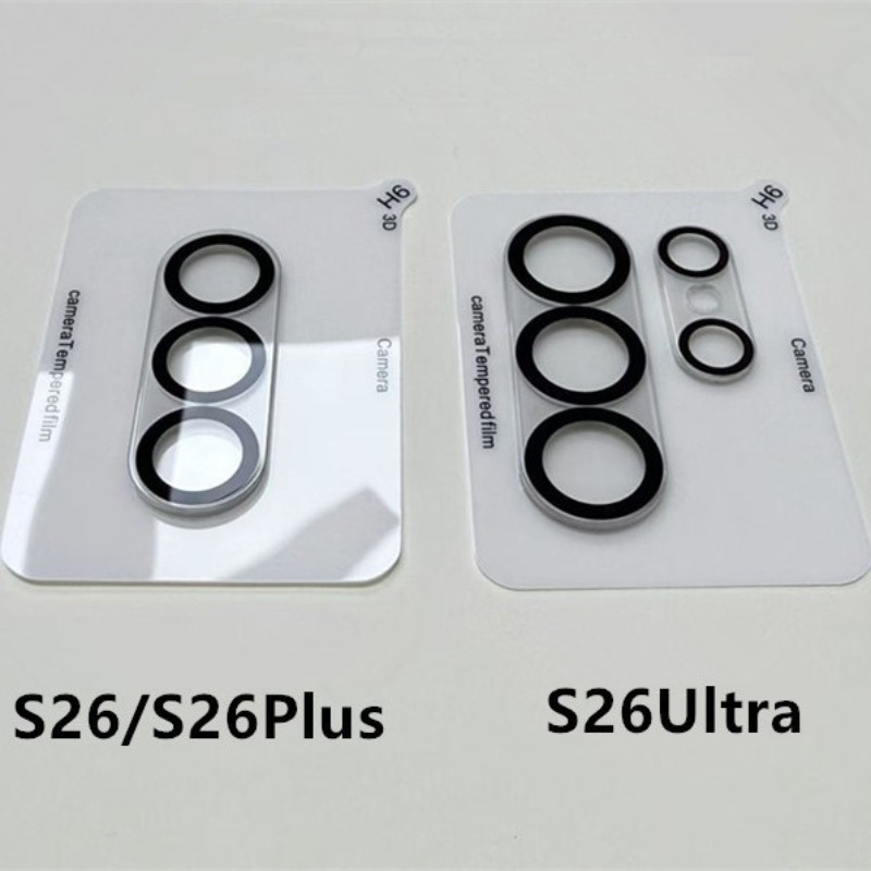Tempered Glass Screen 9H - HD Camera Lens Volledig Gehard Glas