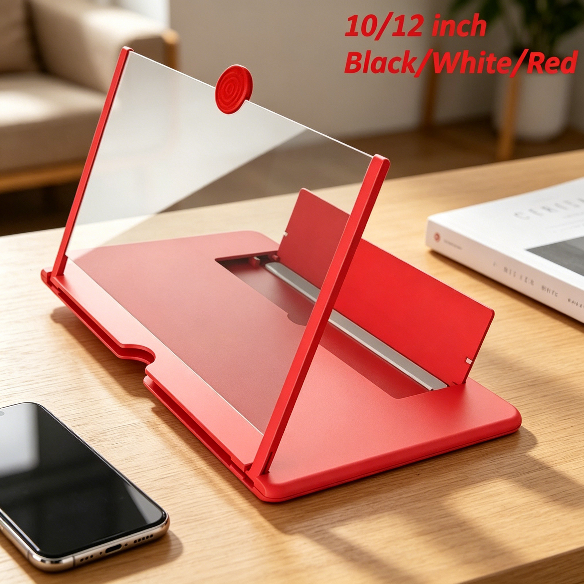 Matte Anti Glare Screen - 10/12 inch HD Mobiele Telefoon Schermvergroter