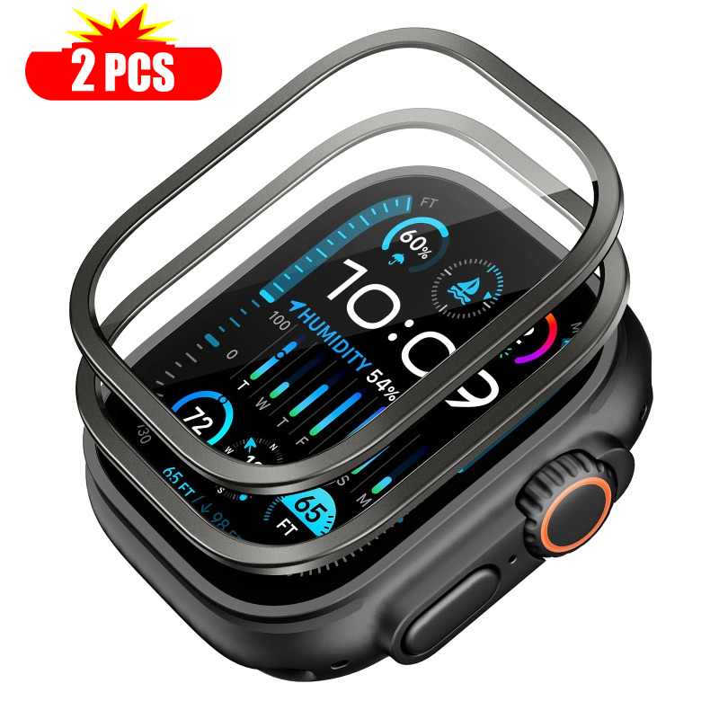 Smartwatch Screen Film - 2 stuks Gehard Glas voor Apple