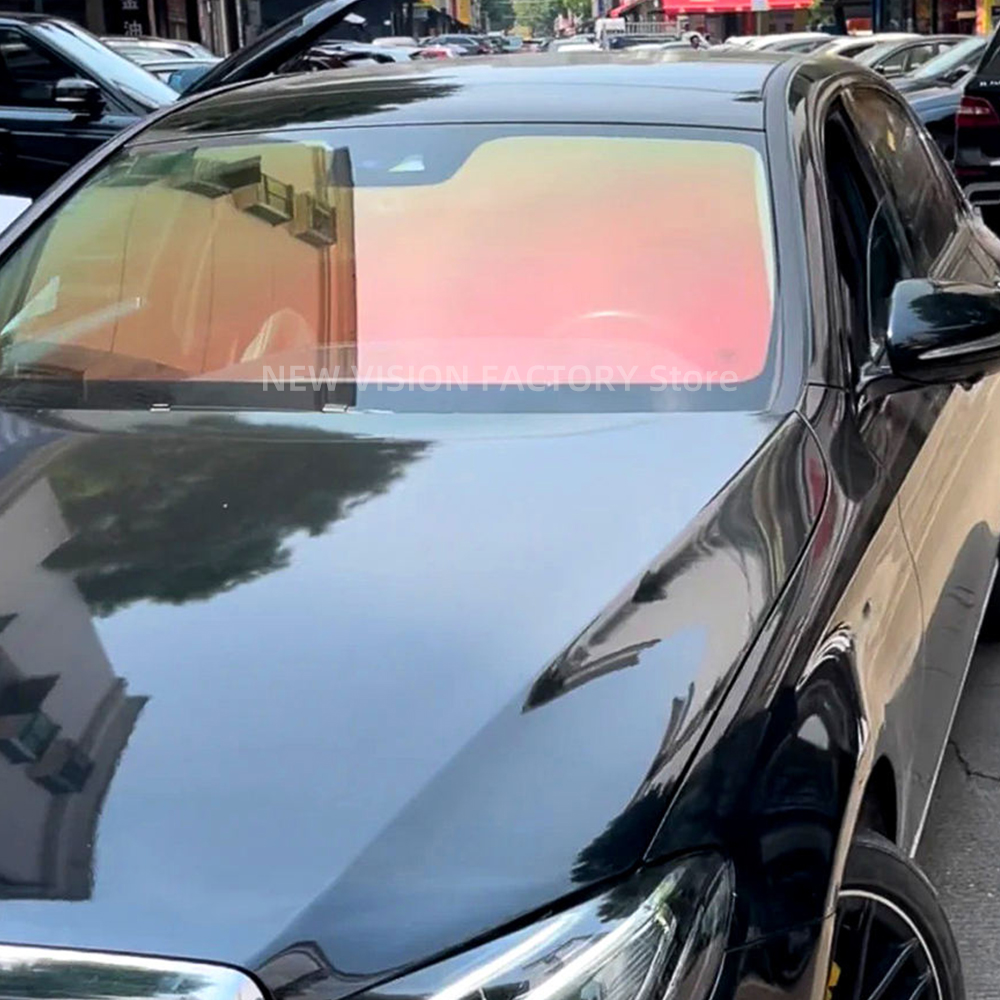 Glass Protector Auto - 1mX3m 70%VLT Aurora Rood Groen Kameleon