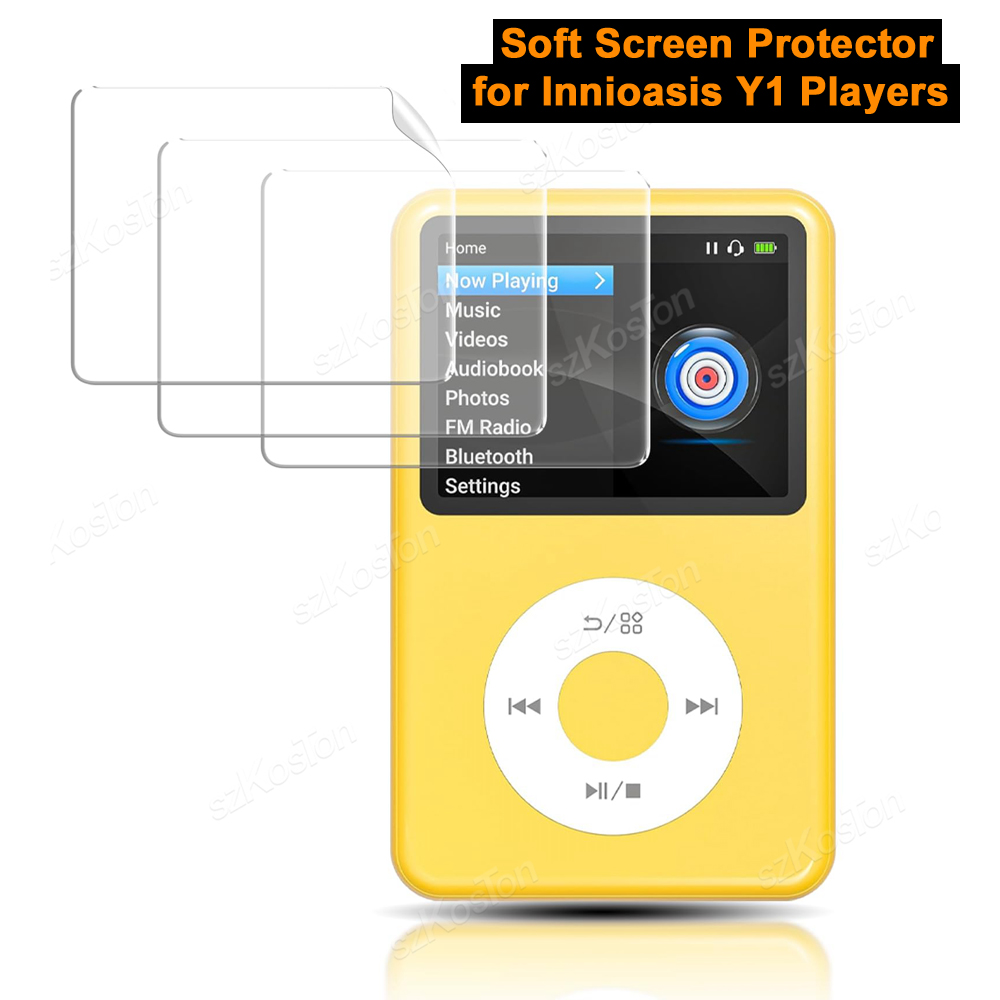 Flexible Tpu Film - Zachte schermbeschermer voor Innioasis Y1-spelers, 2-pack