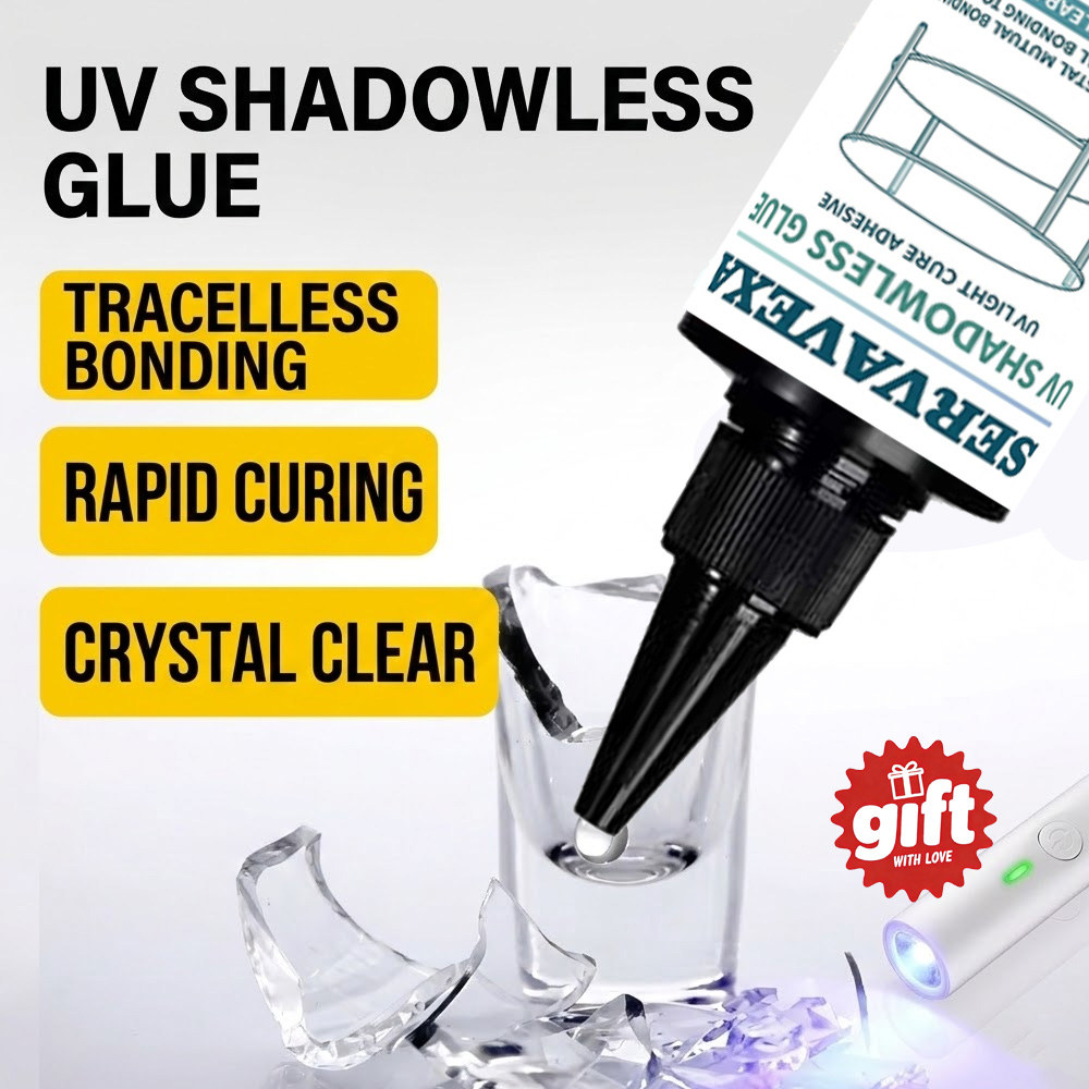 Liquid Uv Glue Kit - SERVAVEXA 110ml UV-licht uithardende lijmset met