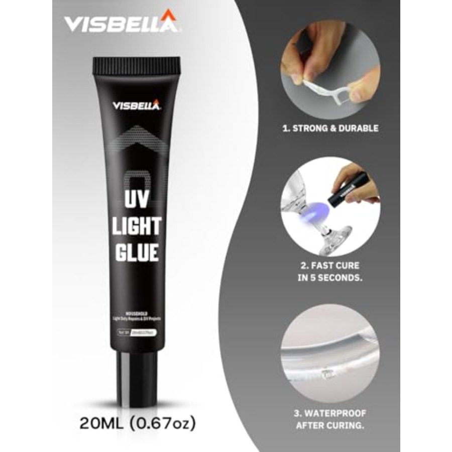 UV-Licht Lijm Harsen Kit met L - Liquid Uv Glue Kit recensie en prijs