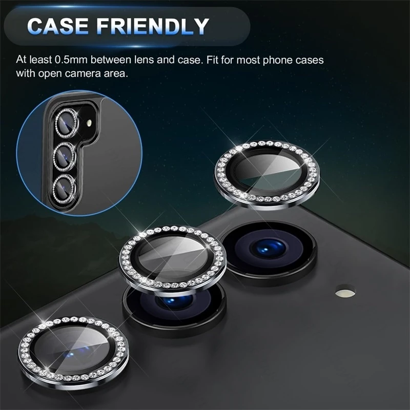 Diamant gehard glas camera len - Tempered Glass Screen 9H recensie en prijs
