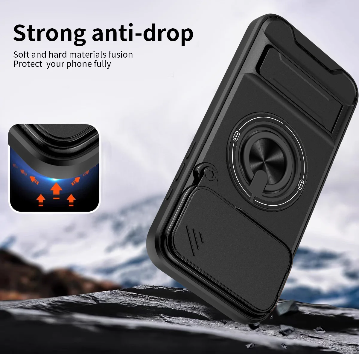 Magnetische telefoonhoes voor  - Camera Lens Protector recensie en prijs