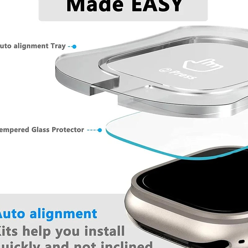 2 Stuks 49mm Voor Apple Watch  - Screen Alignment Tool recensie en prijs
