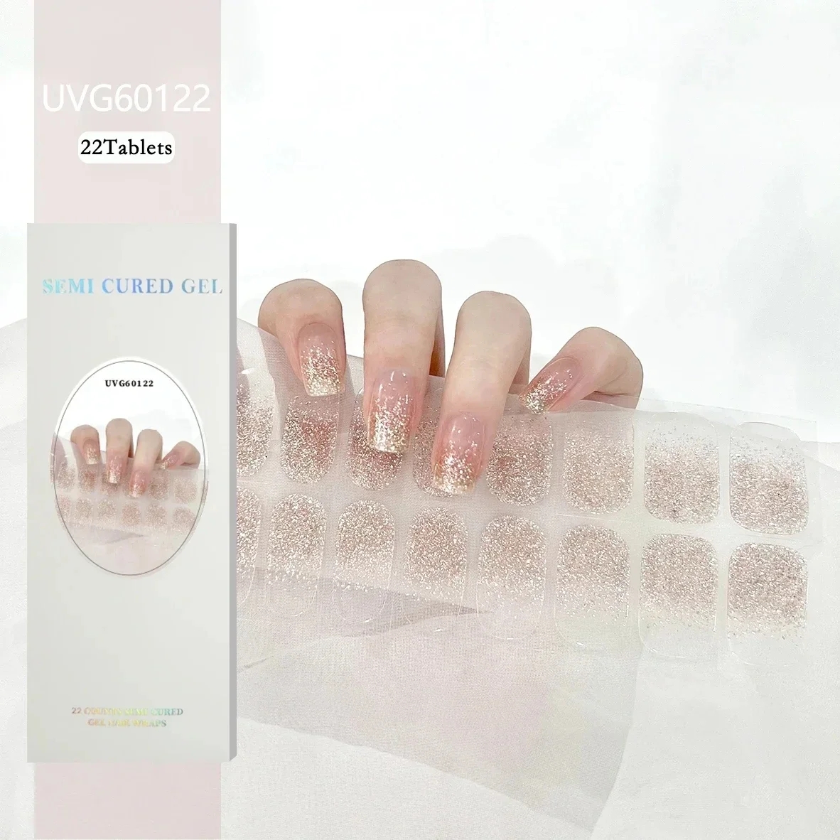 16/18/20 Tips Kerst Gel Nagels - Full Cover Adhesive recensie en prijs