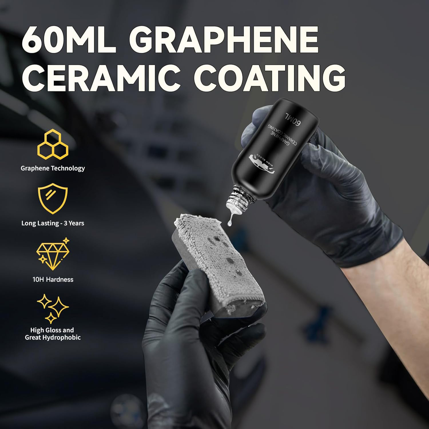 Grafeen Keramische Coating 10H - Nano Liquid Coating recensie en prijs