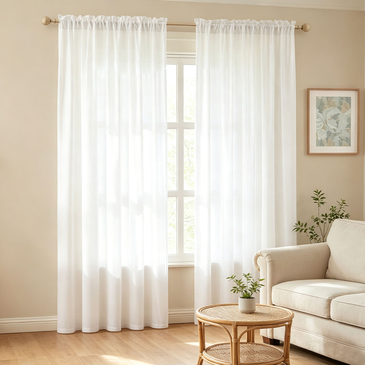 2-pack effen witte gordijnen m - Privacy Filter 2Pack recensie en prijs