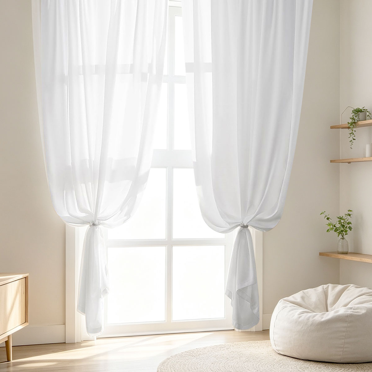 2-pack effen witte gordijnen m - Privacy Filter 2Pack recensie en prijs