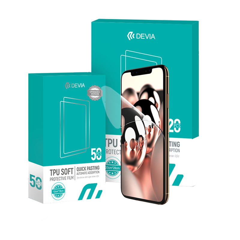 Devia TPU Zachte Beschermfolie - Screen Protector Cutter recensie en prijs