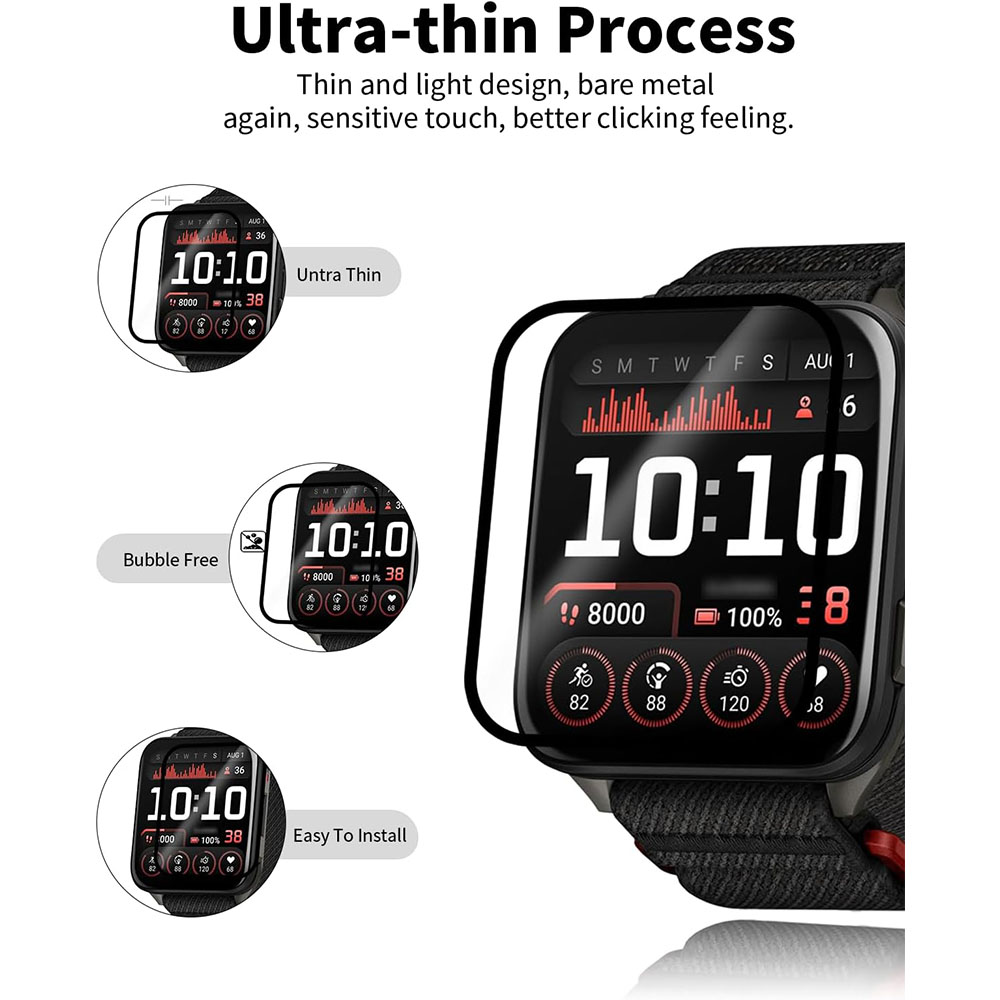 Anti-krasfilm voor Garmin Venu - Curved Edge Screen recensie en prijs