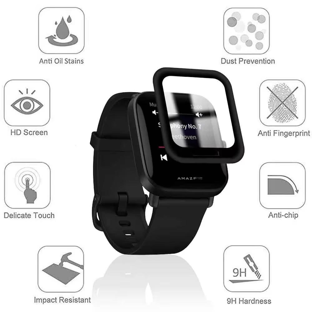 1-6 Stuks Screenprotector Film - Curved Edge Screen recensie en prijs