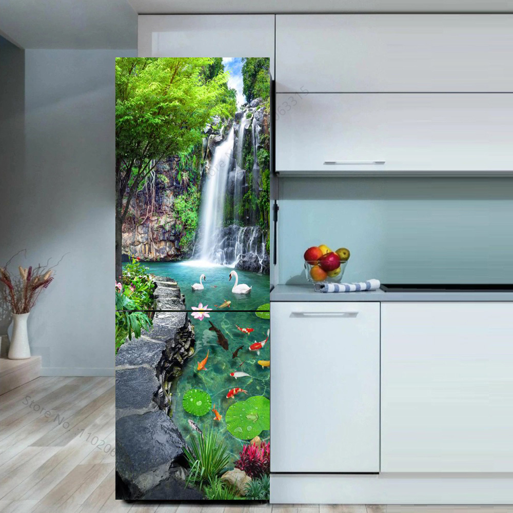 Strand Strand Koelkast Sticker - Full Cover Adhesive recensie en prijs