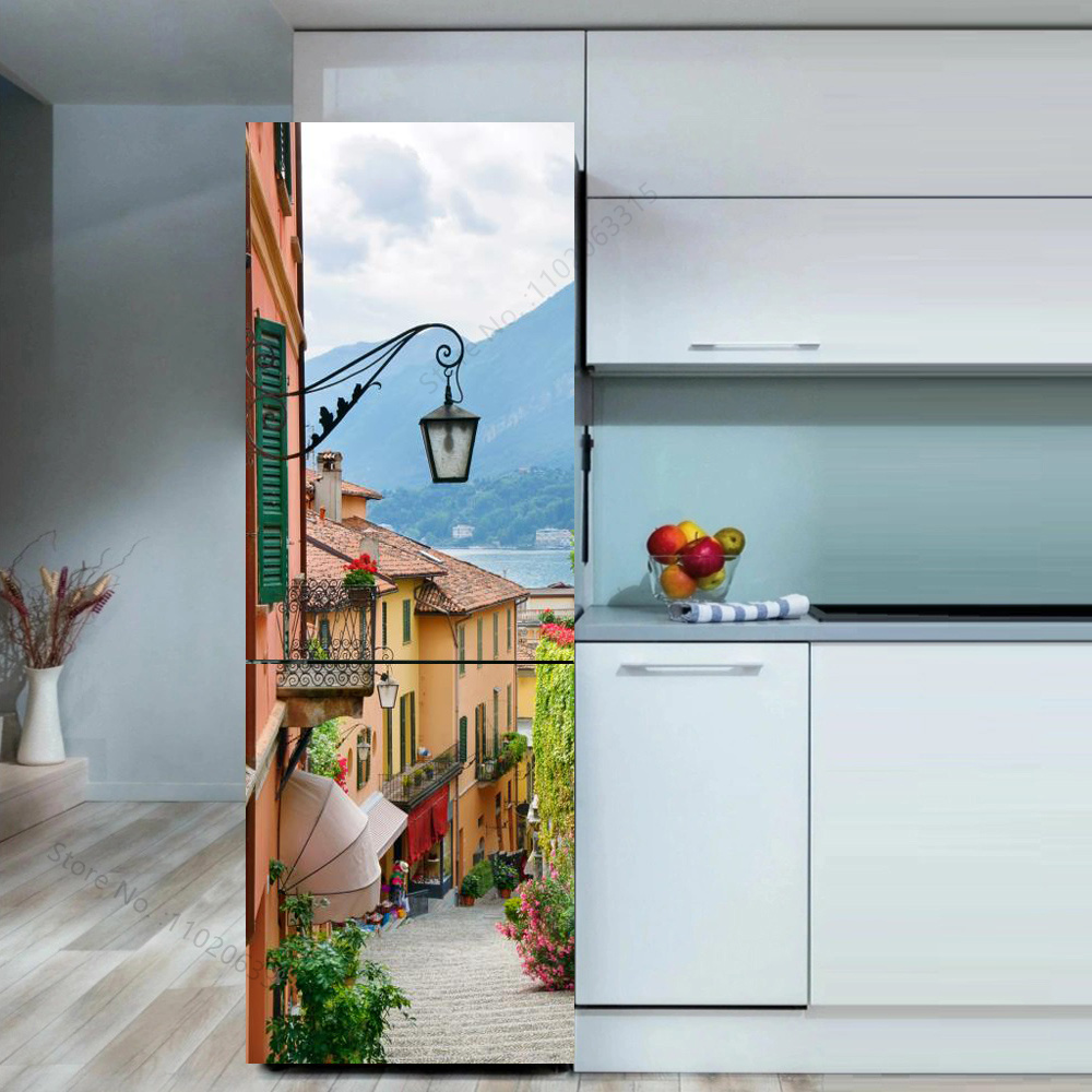 Strand Strand Koelkast Sticker - Full Cover Adhesive recensie en prijs