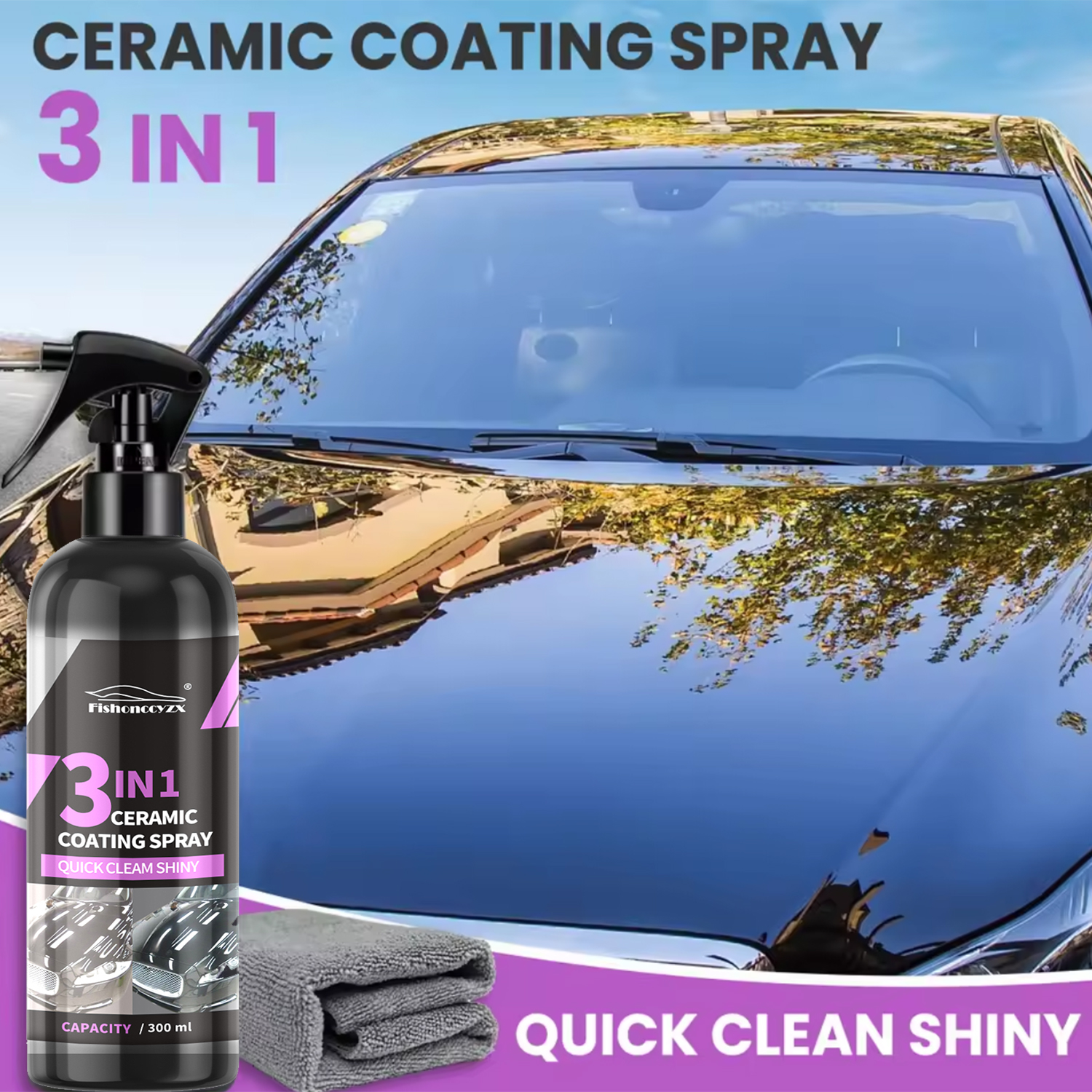 3-in-1 Auto Keramische Vloeiba - Nano Liquid Coating recensie en prijs