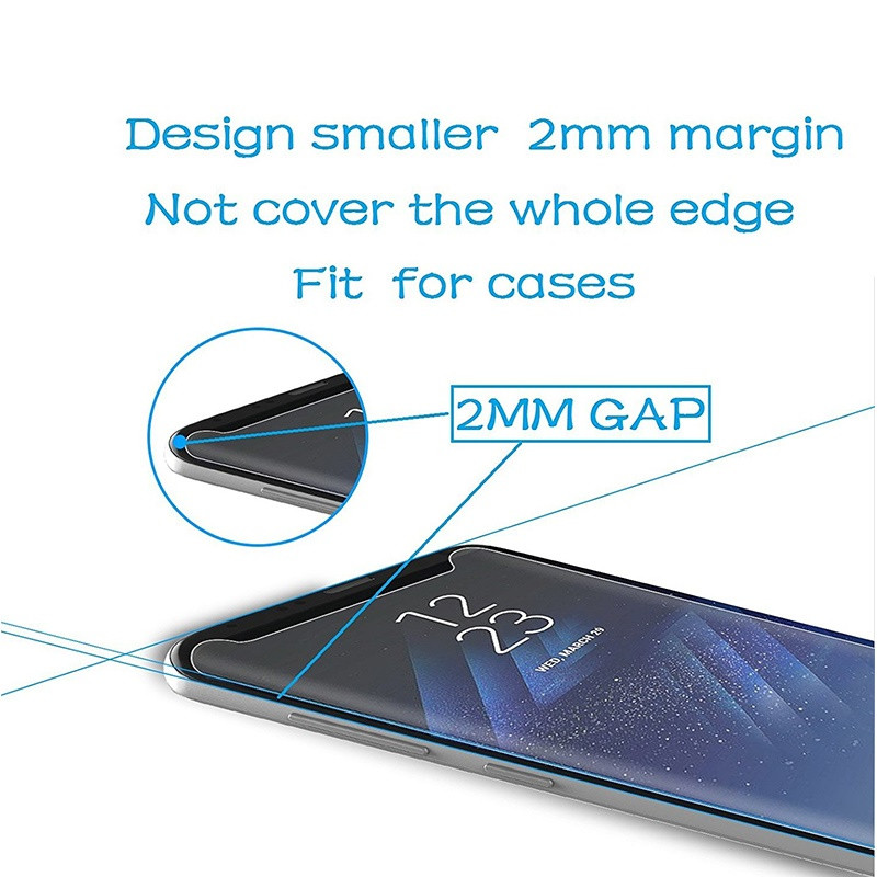 Gebogen rand gehard glas voor  - Curved Edge Screen recensie en prijs