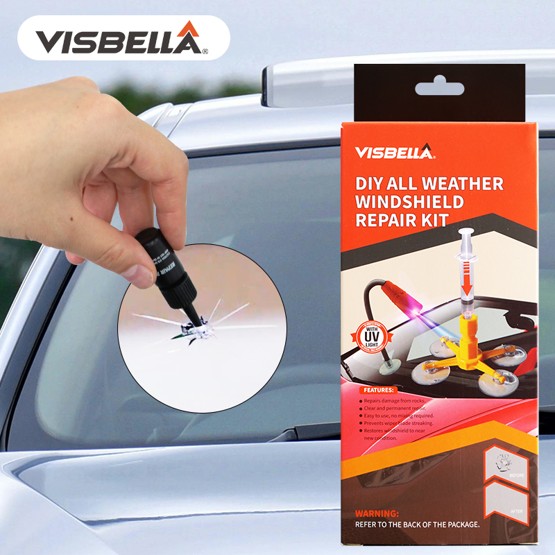 Visbella Auto Voorruit Reparat - Liquid Uv Glue Kit recensie en prijs