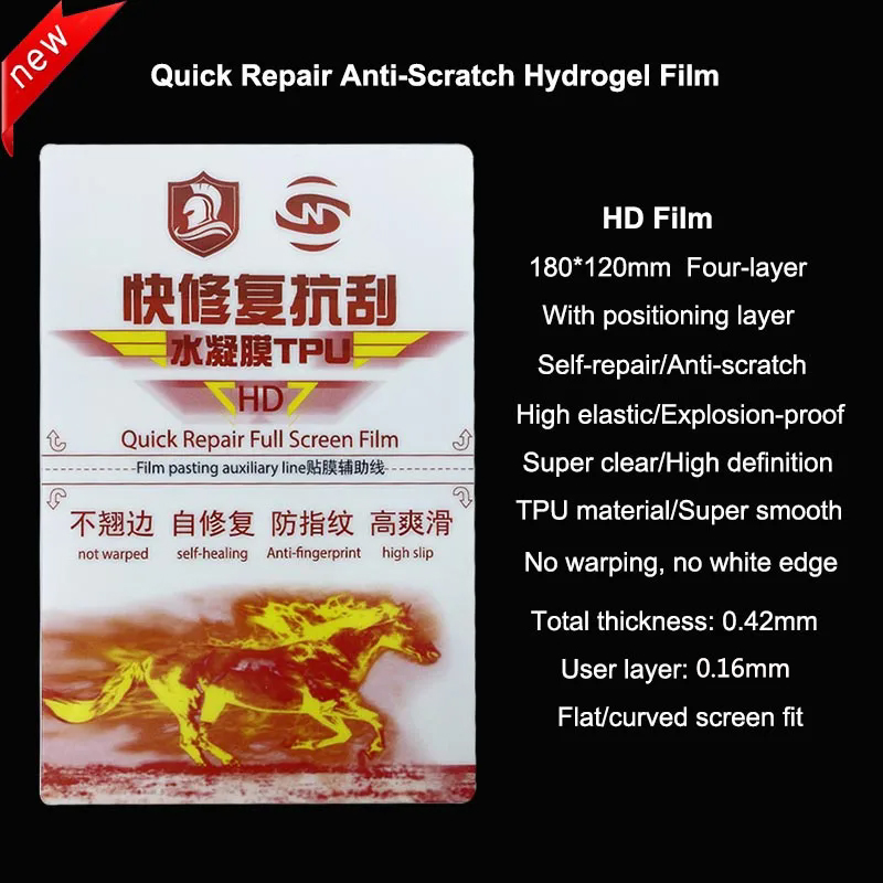 Fonlyu 50Pcs Hd Matte Tpu Flex - Flexible Tpu Film recensie en prijs