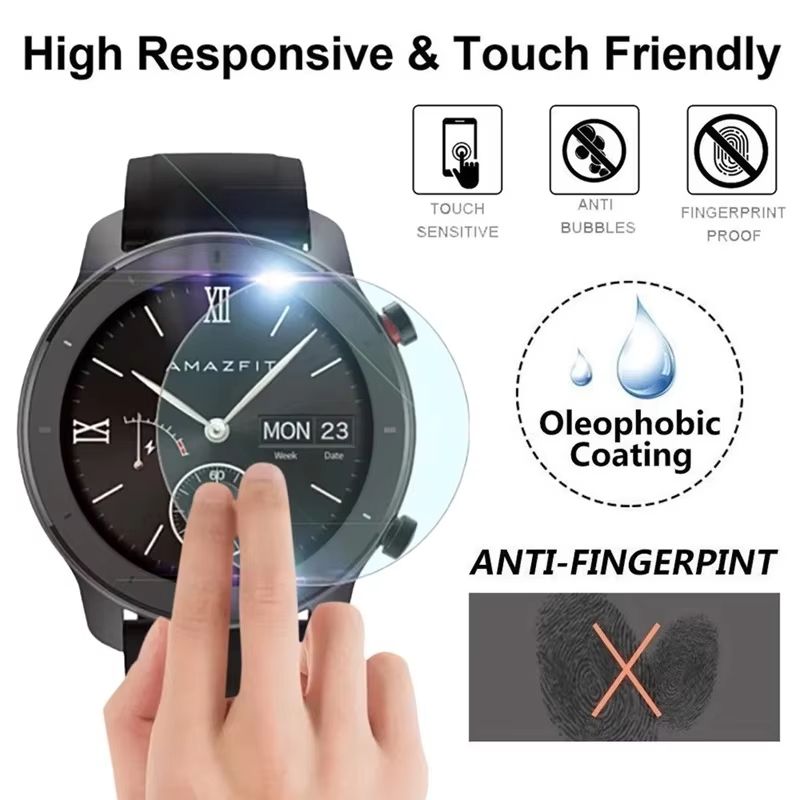 Gehard glas voor HayLou Solar  - Smartwatch Screen Film recensie en prijs
