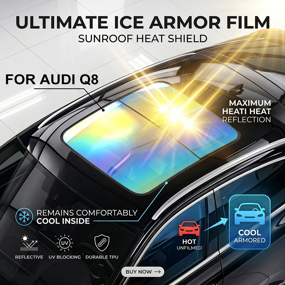 Zonweringfolie voor Audi Q8 4M - Anti Blue Light Film recensie en prijs