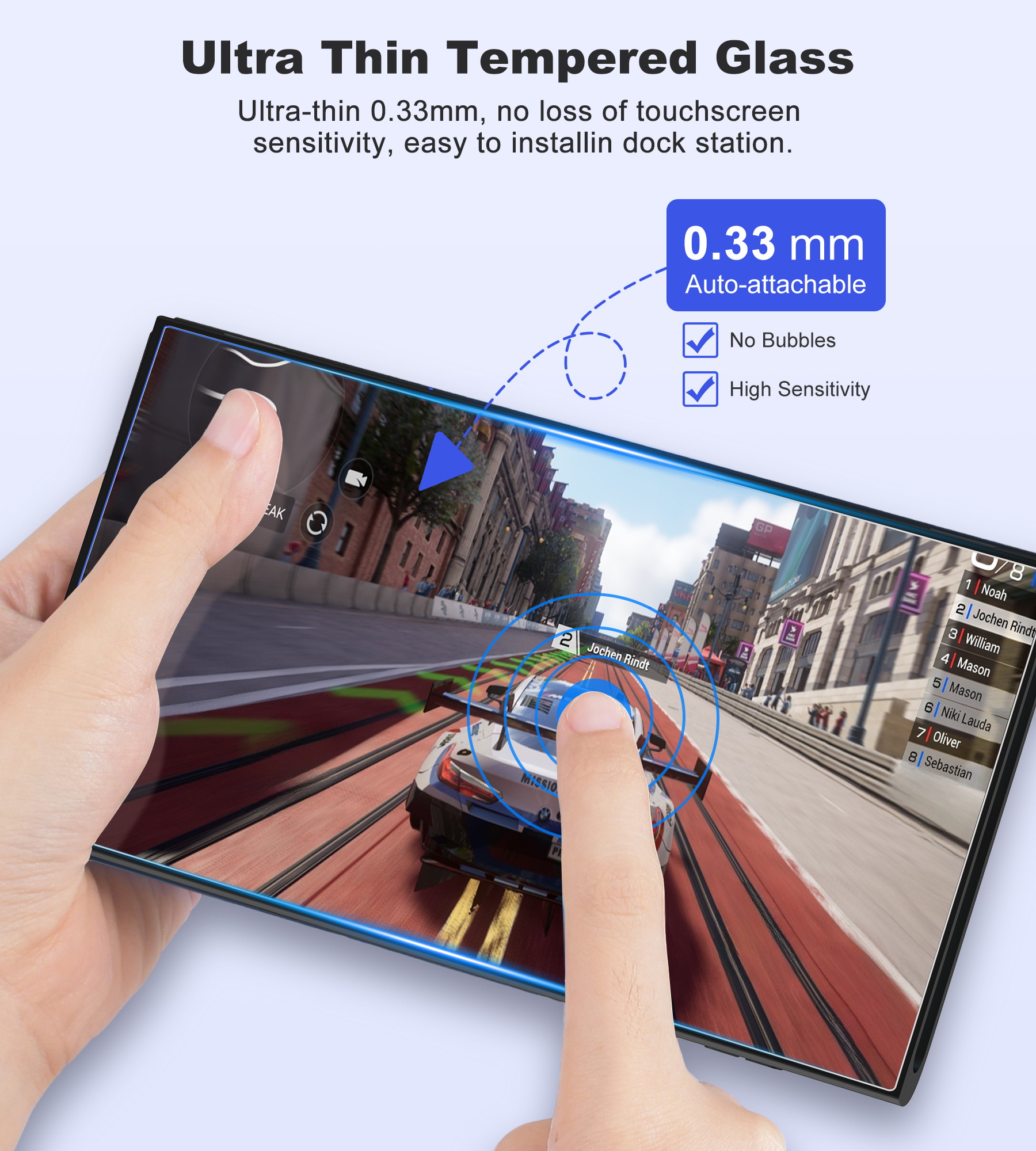 BEBONCOOL 2-pack gehard glazen - Screen Alignment Tool recensie en prijs