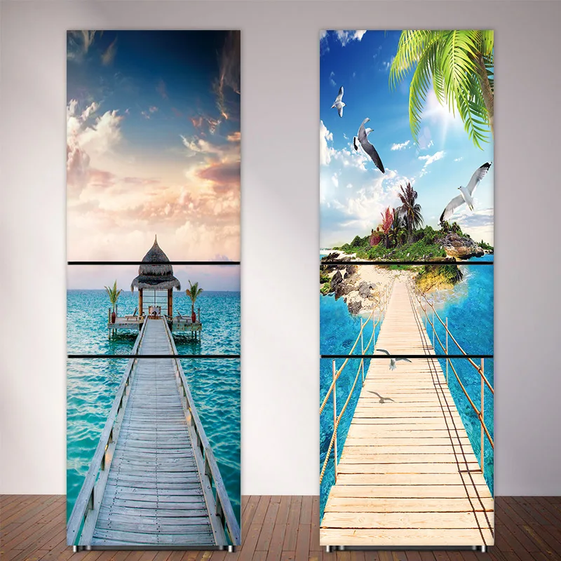 Seaside Beach koelkaststicker  - Full Cover Adhesive recensie en prijs