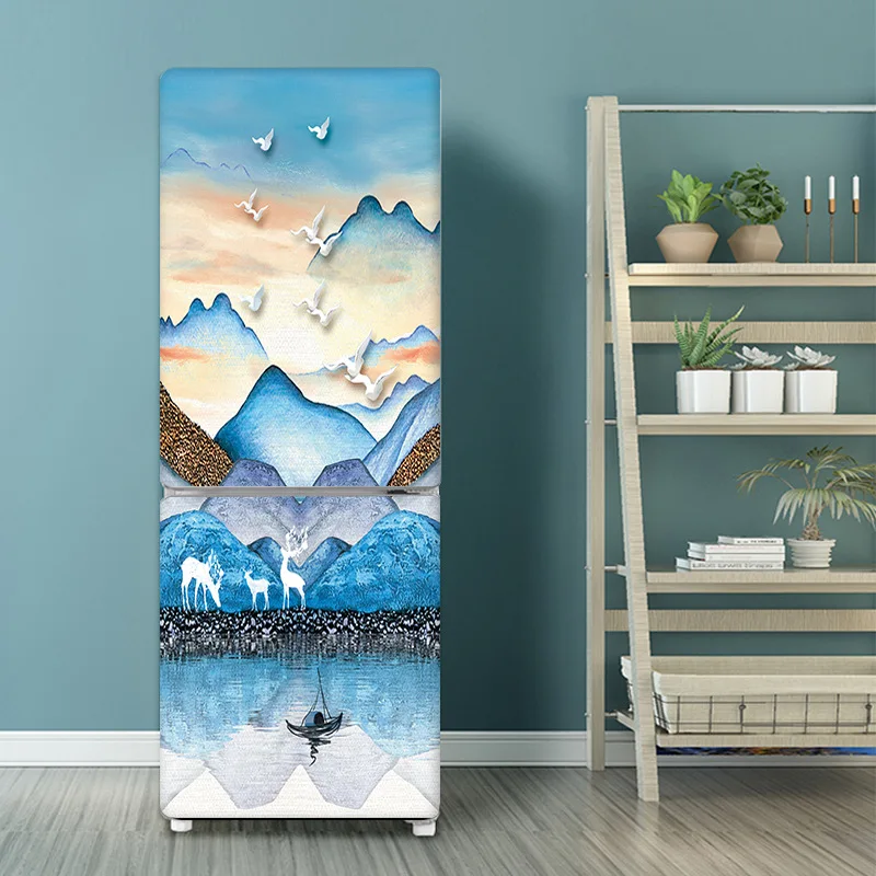 Seaside Beach koelkaststicker  - Full Cover Adhesive recensie en prijs