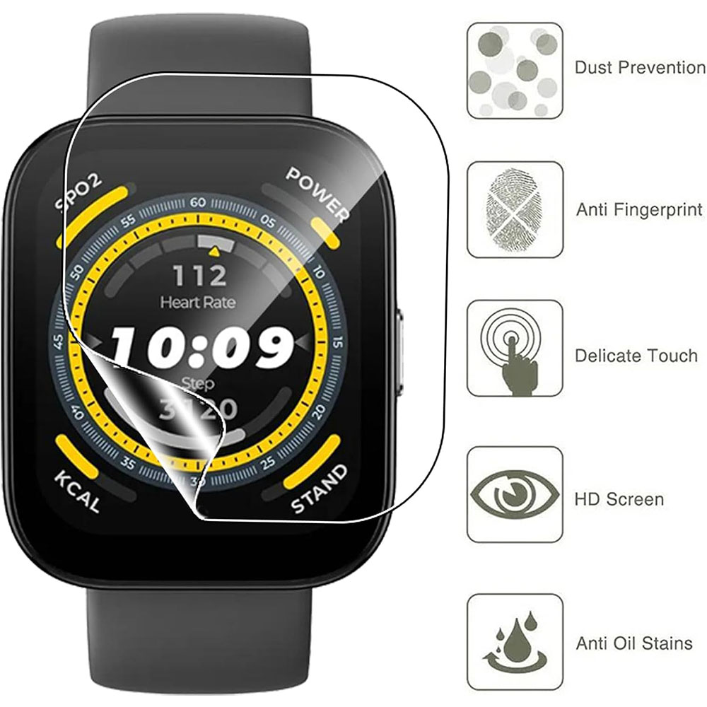 3 STKS Clear HD Film Screen Pr - Smartwatch Screen Film recensie en prijs
