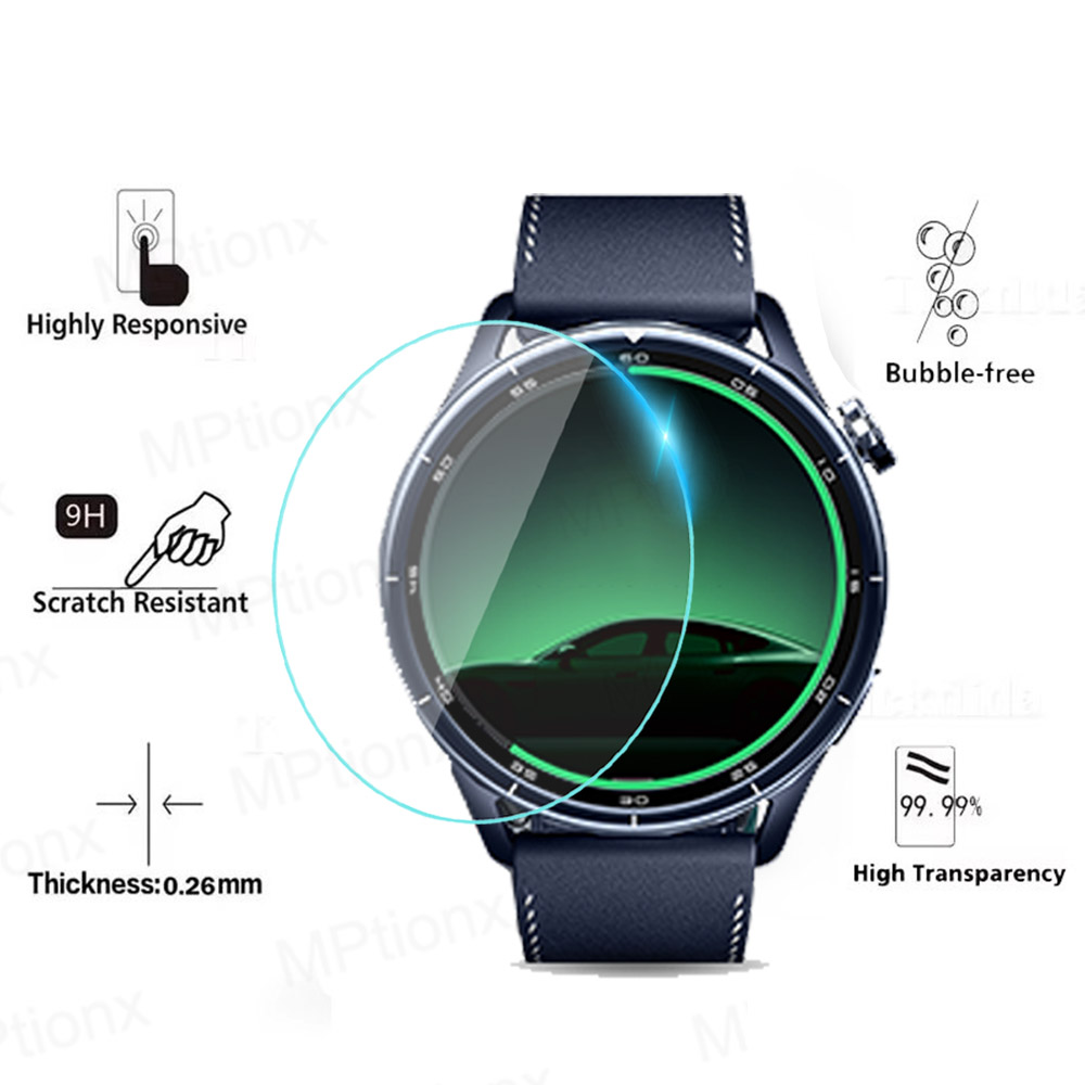Gehard glas voor Xiaomi Watch  - Smartwatch Screen Film recensie en prijs