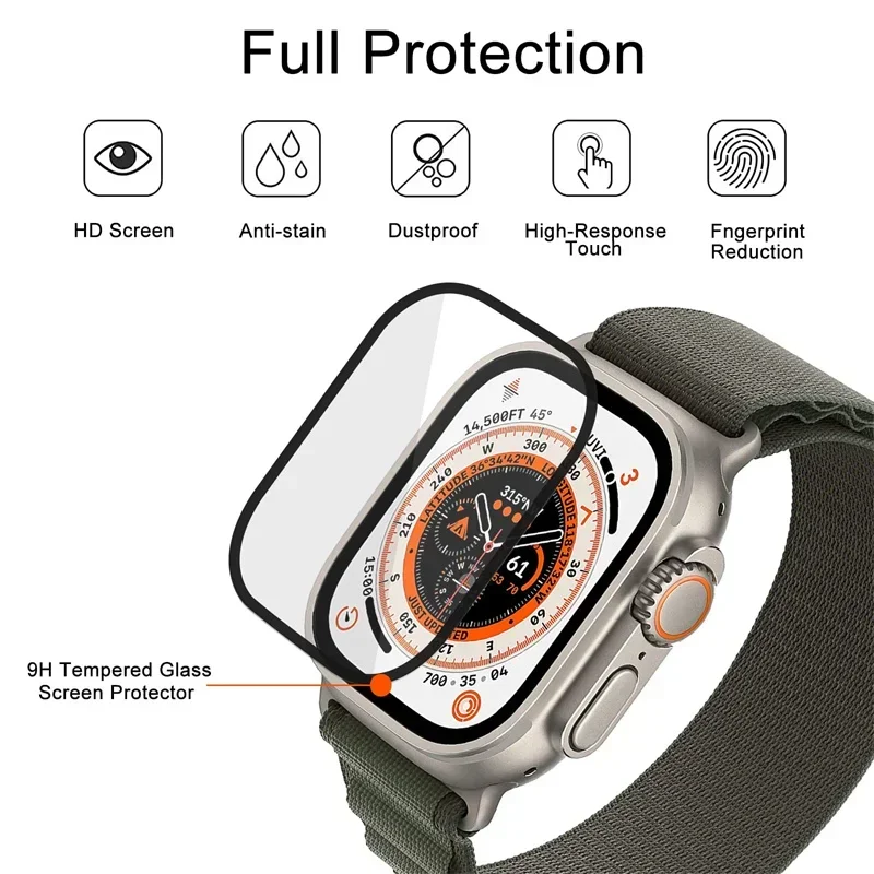 Volledig gebogen schermbescher - Smartwatch Screen Film recensie en prijs
