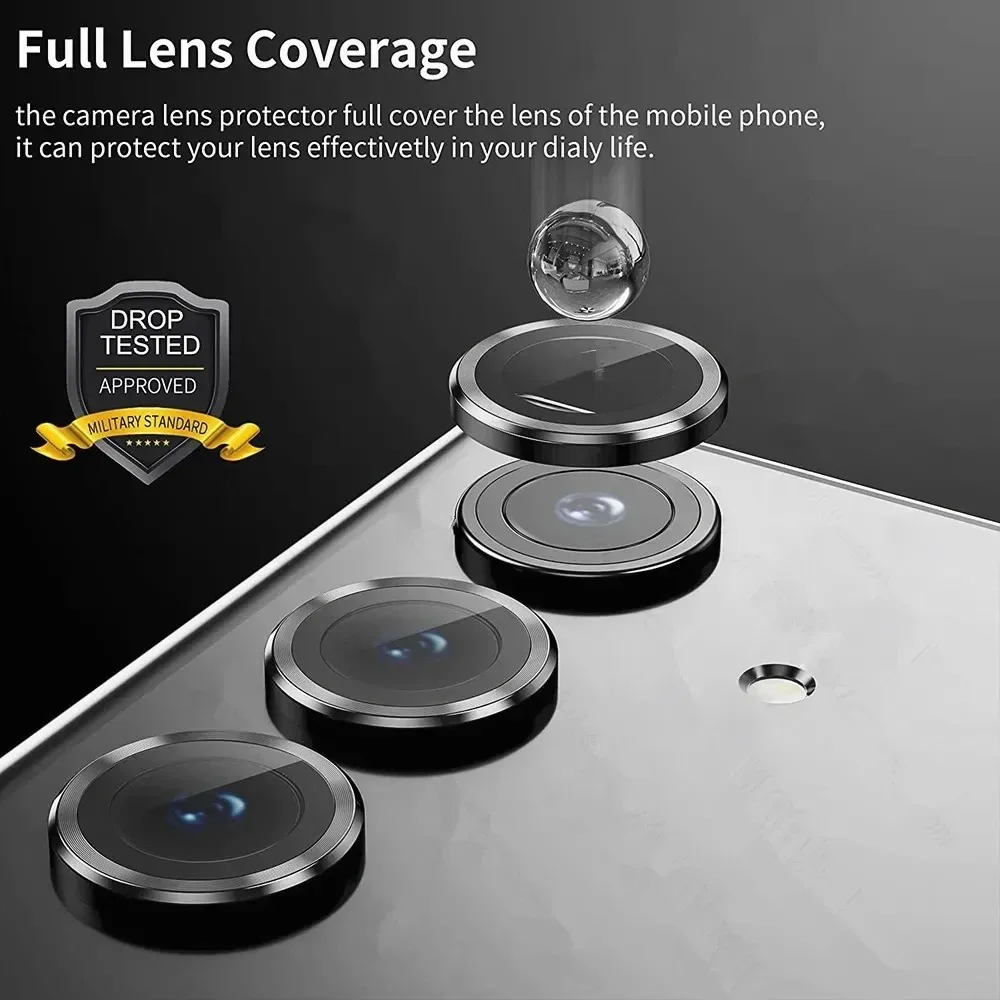 Metal Camera Lensbeschermer vo - Tempered Glass Screen 9H recensie en prijs