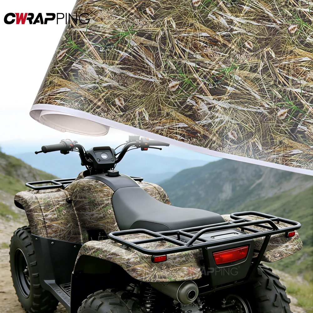 Bladcamouflage stickers voor a - Full Cover Adhesive recensie en prijs